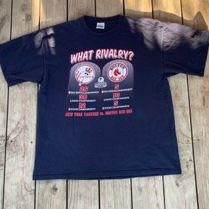 Vintage Yankees Red Sox rivalry t XL